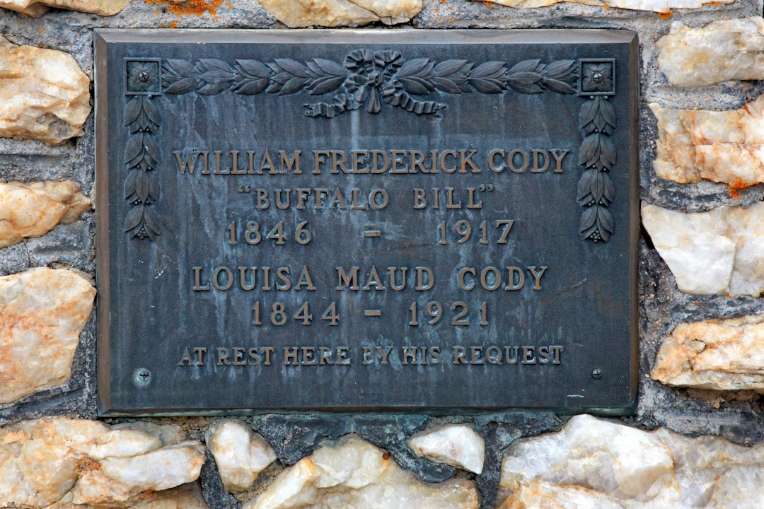 Bronze memorial plaque with engraved names